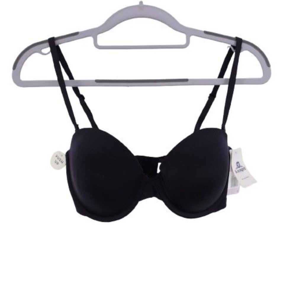 NEW b.tempt'd by Wacoal Future Foundation Push-Up Strapless Bra Size 32D Black